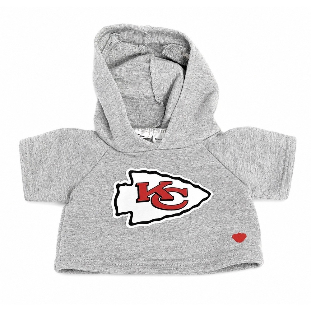 Build-A-Bear Kansas City Chiefs NFL Hoodie Gray KC Chiefs Shirt